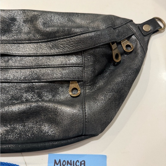 Distressed Silver PT Cross Your Heart Sling + French Blue PT Strap - Picture 5 of 10